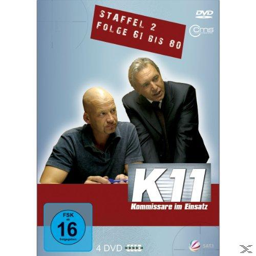 K 11 - Kommissare im Einsatz - Staffel 2, Folge 61-80 DVD