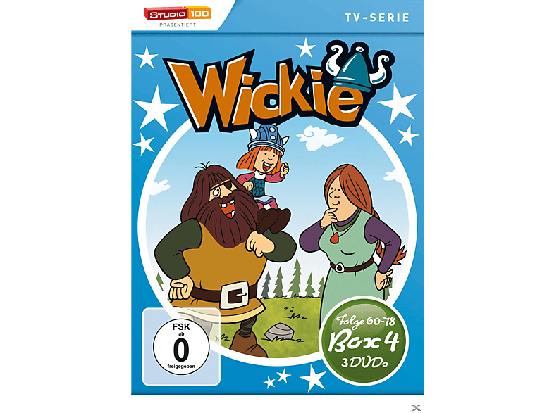 004 - WICKIE UND DIE STARKEN MÄNNER (60-78) DVD