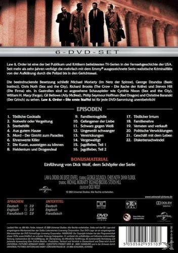 Law & Order - Staffel 1 DVD