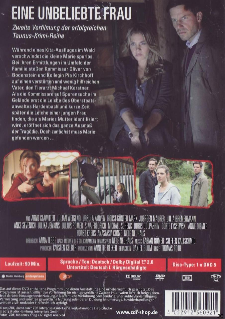 DVD-Hülle hinten mit Filmtitel und Besetzung.
