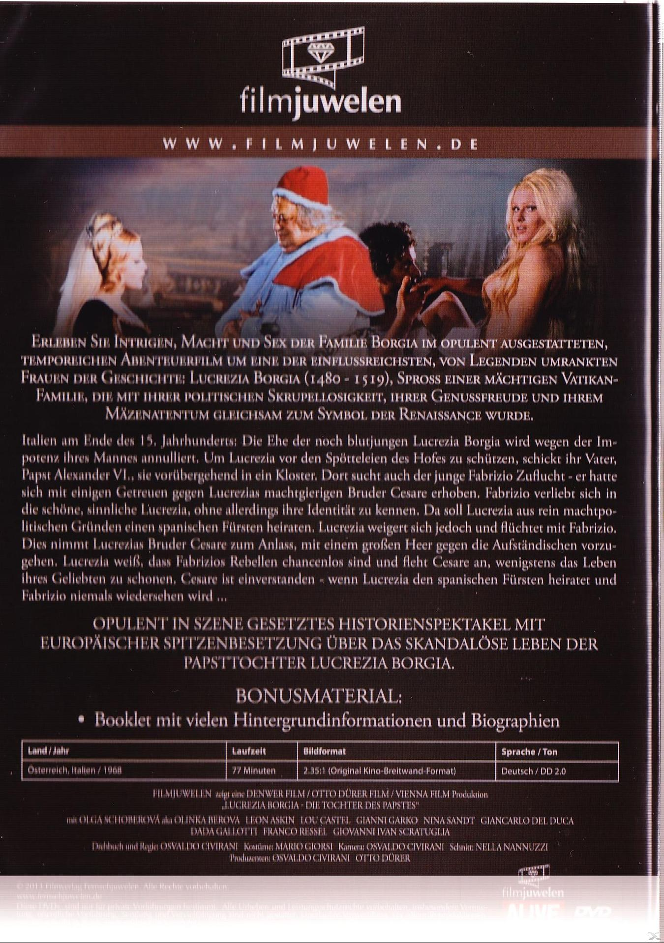 Lucrezia Borgia - Die Tochter des Papstes DVD