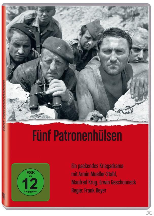 FÜNF DVD PATRONENHÜLSEN