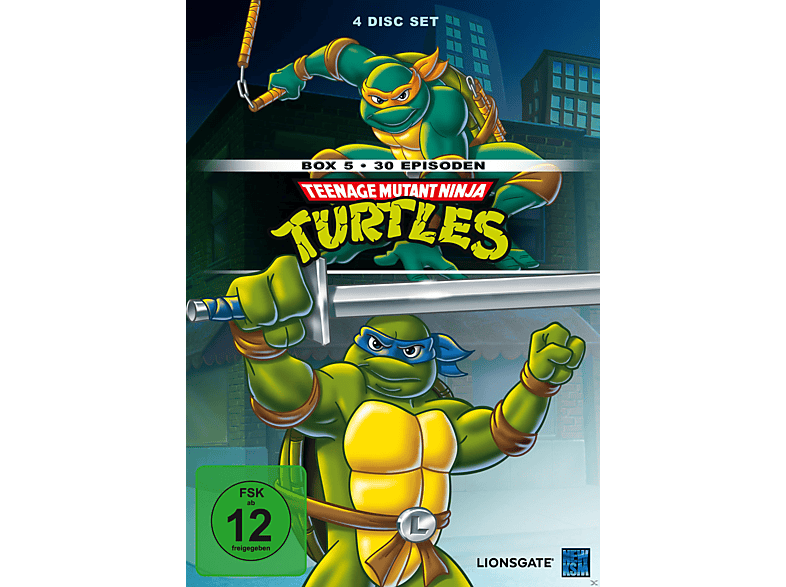 Teenage Turtles DVD-Box Mutant Box Ninja 5 DVD -