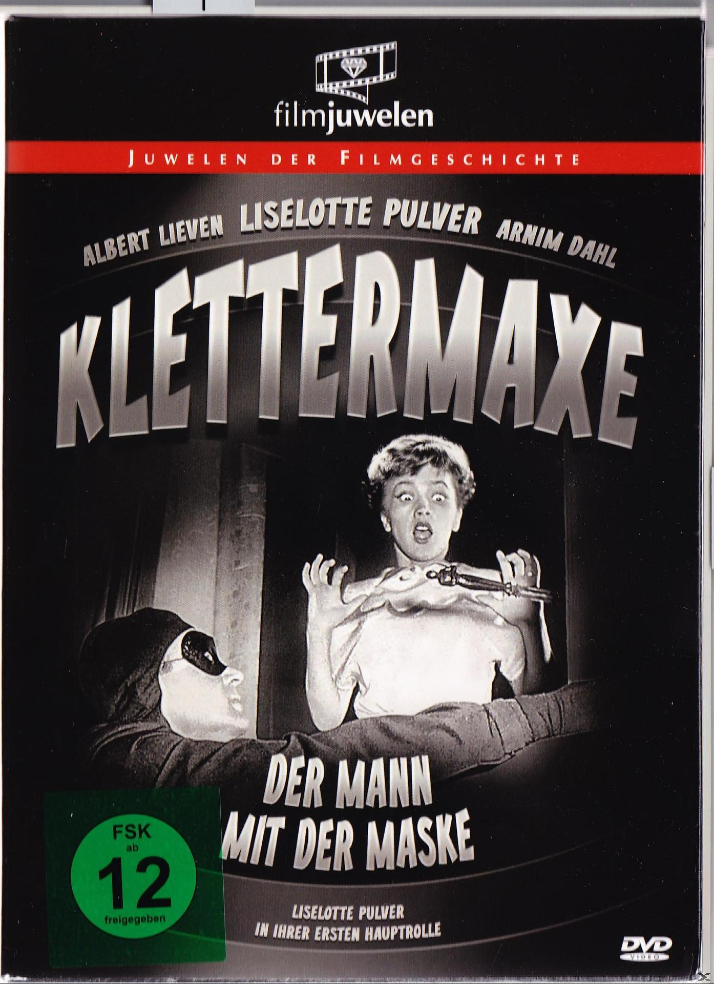 DVD-Cover: Eine überraschte Frau, ein maskierter Mann und der Titel in fetten Buchstaben.
