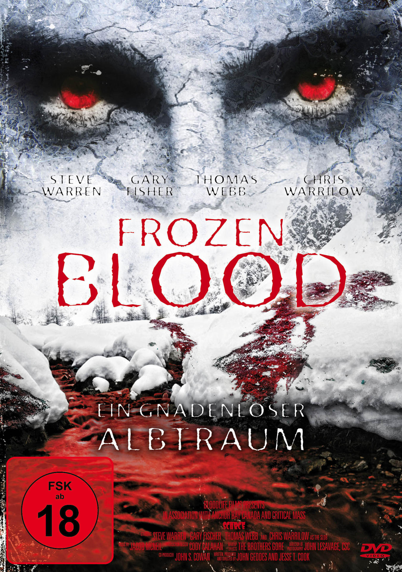 FROZEN BLOOD DVD