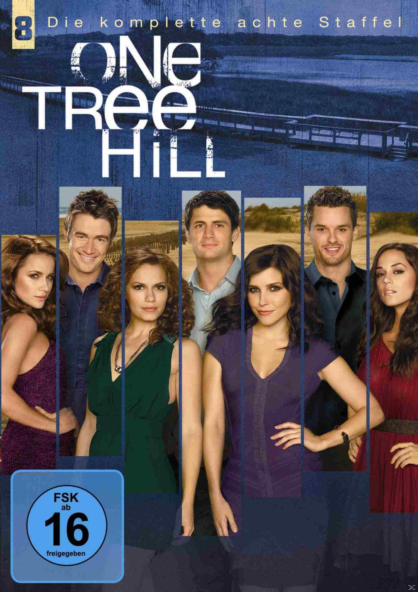 DVD-Cover mit einer Gruppe von Schauspielern, dem Serientitel und blauem Hintergrund.