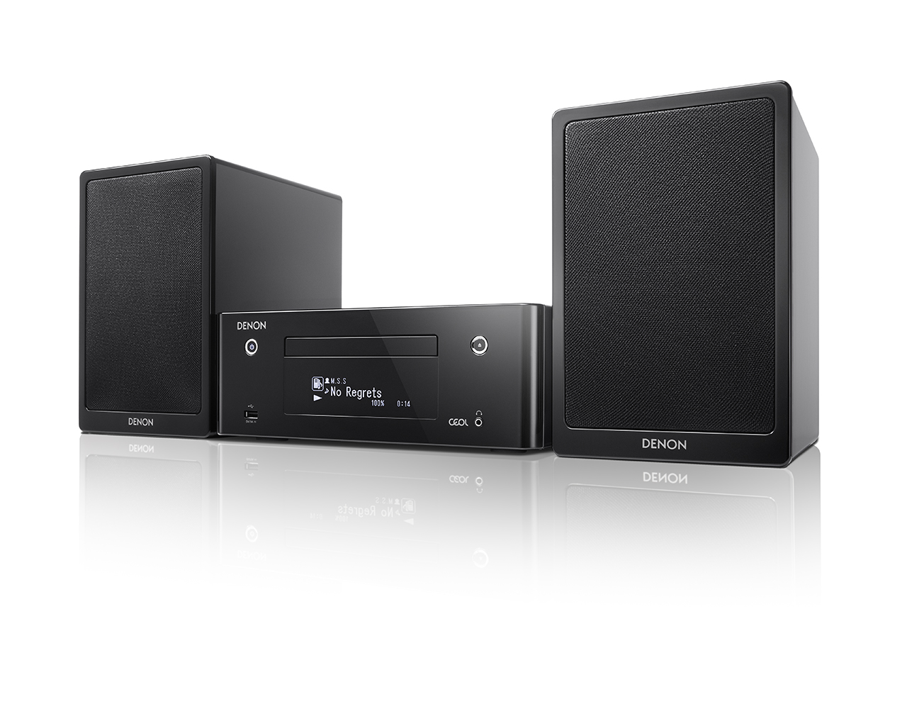 DENON Ceol N9 Netzwerk-Kompaktanlage mit CD und UKW (iPod Steuerung, Schwarz hochglanz)