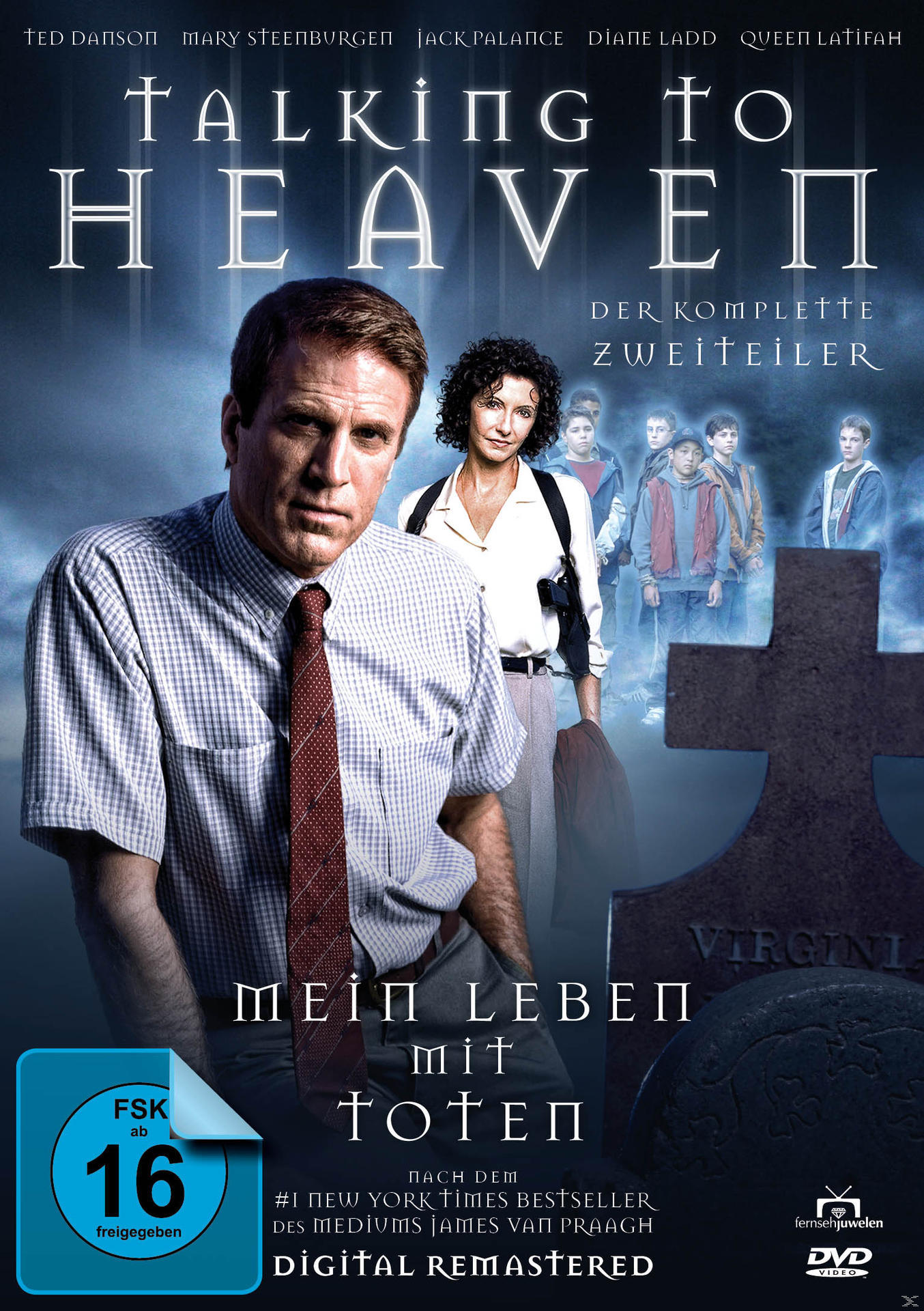 DVD-Cover mit einem Mann und einer Frau. Titel: Talking to Heaven - My Life With the Dead.