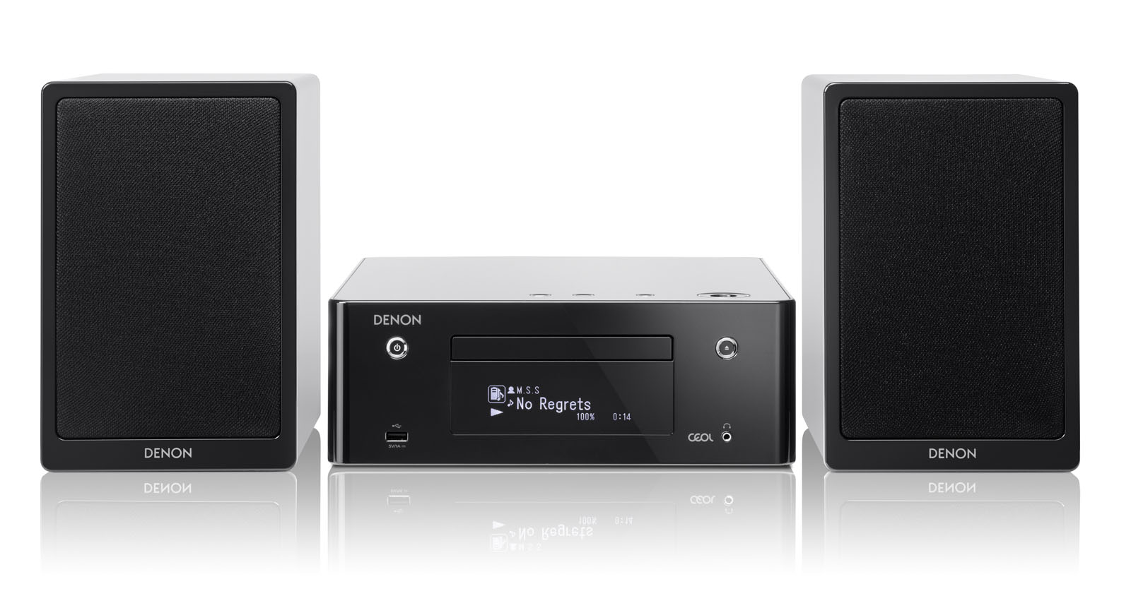 DENON Ceol N9 Netzwerk-Kompaktanlage mit CD und UKW (iPod Steuerung, Schwarz hochglanz)