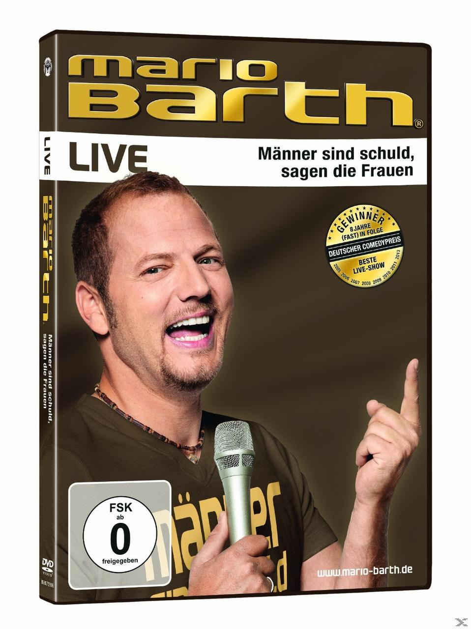 Mario Barth - Männer sind schuld, sagen die Frauen DVD