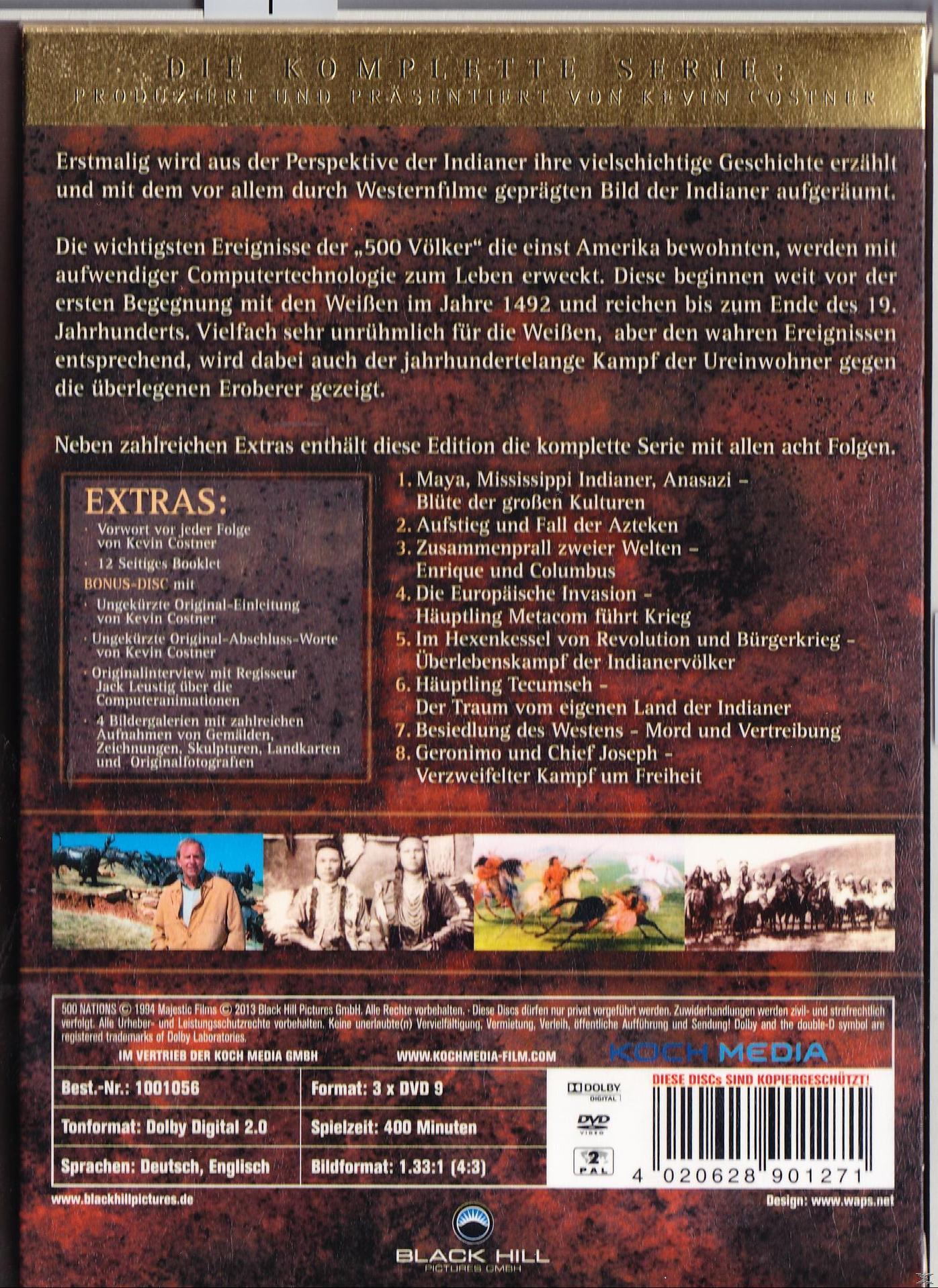 Die der 500 Nations Indianer - Geschichte DVD