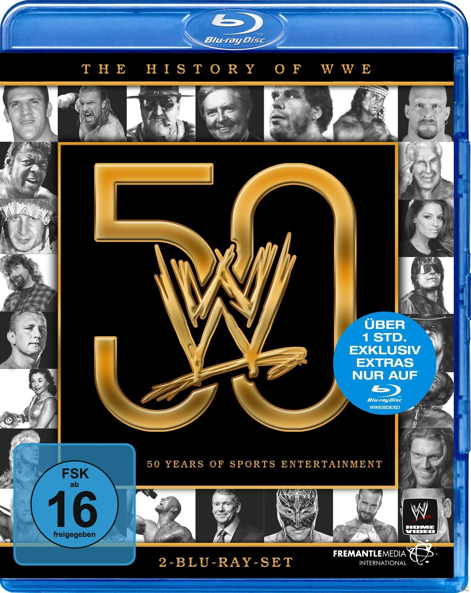 The History years entertainment 50 of sports WWE: of Blu-ray