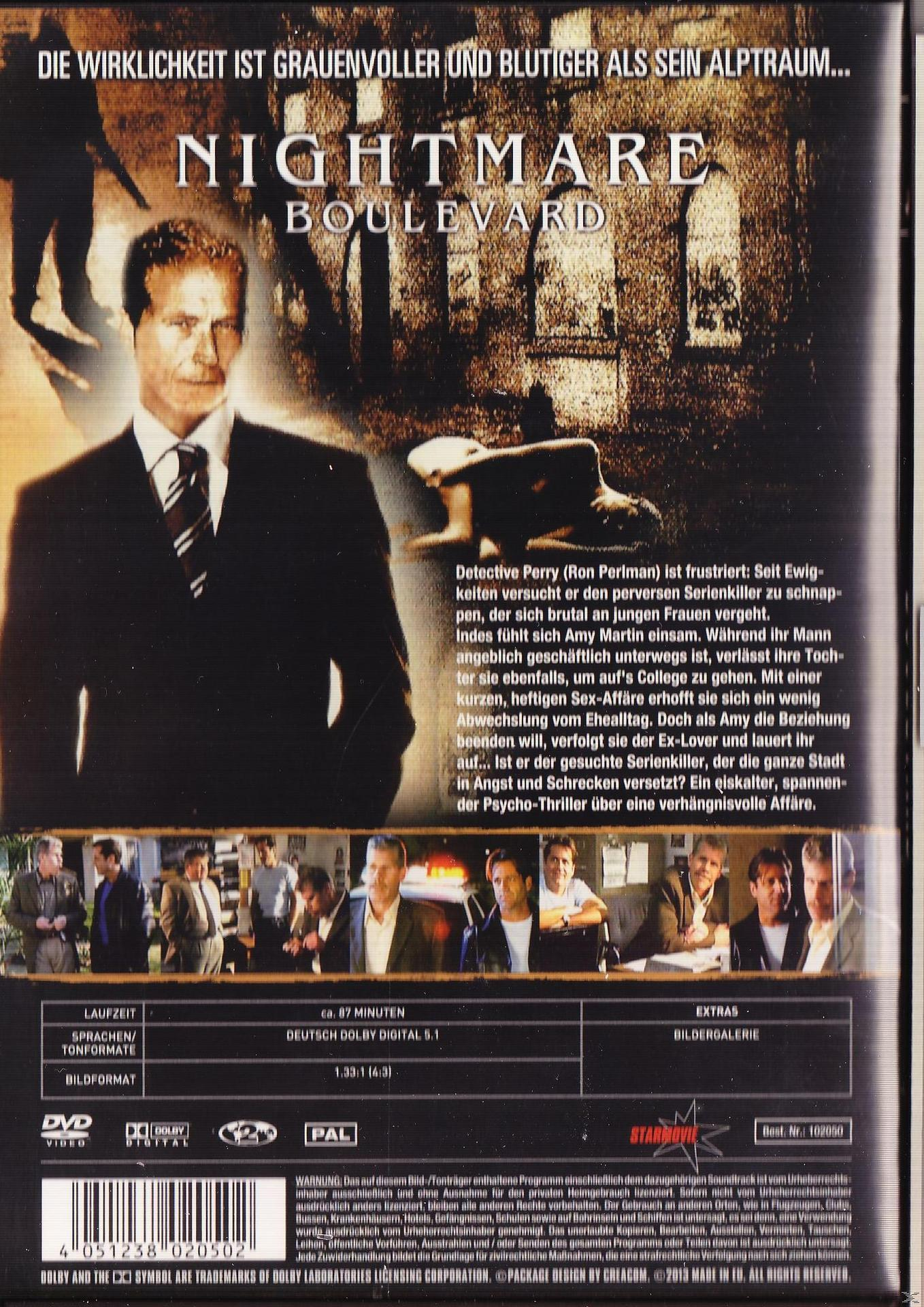 Nightmare Boulevard DVD