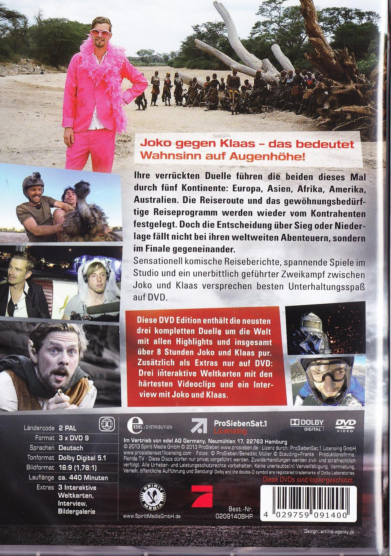 Joko gegen Klaas - Das Duell um die Welt - Staffel 2 DVD