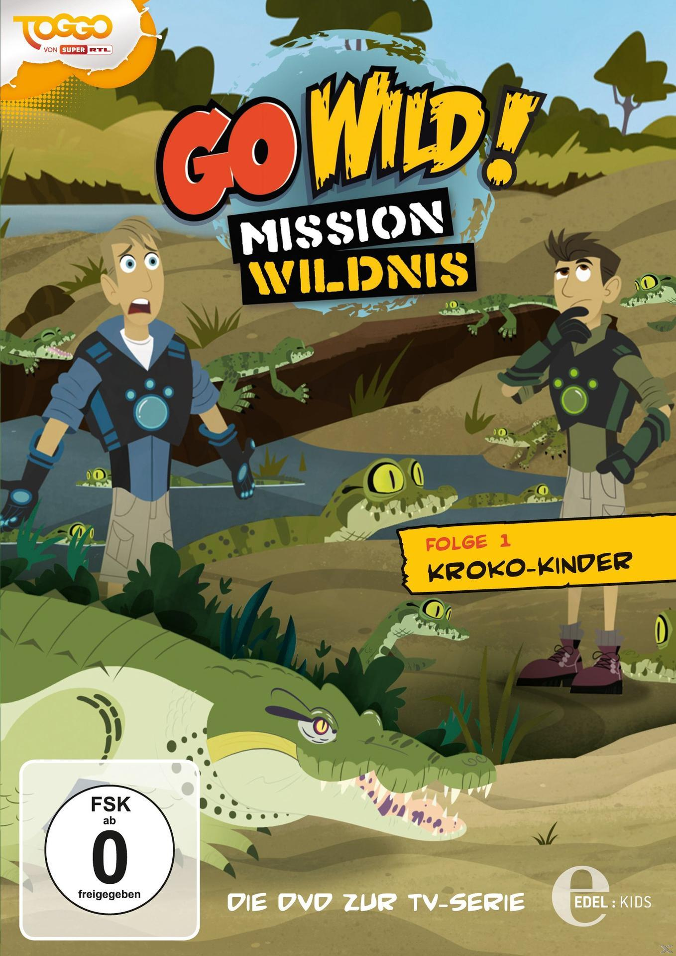 Wild! 1: Mission - Wildnis Go Kroko-Kinder Folge DVD