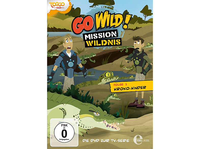 Go Wild! Mission Wildnis - DVD Folge Kroko-Kinder 1