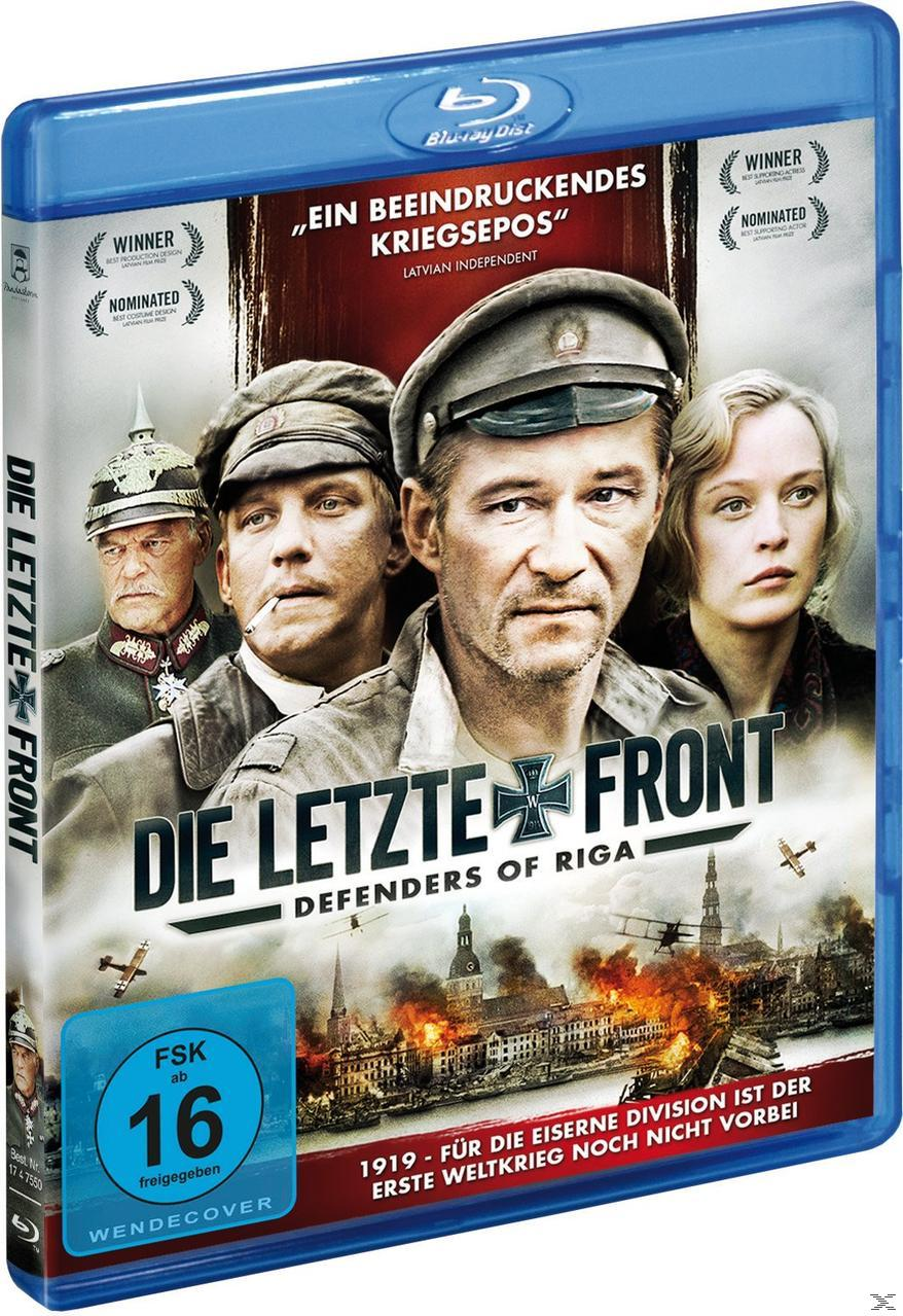Blu-ray-Cover mit blauem Hintergrund. Enthält ein Bild von Personen mit Militäruniformen. Text ist auf Deutsch.