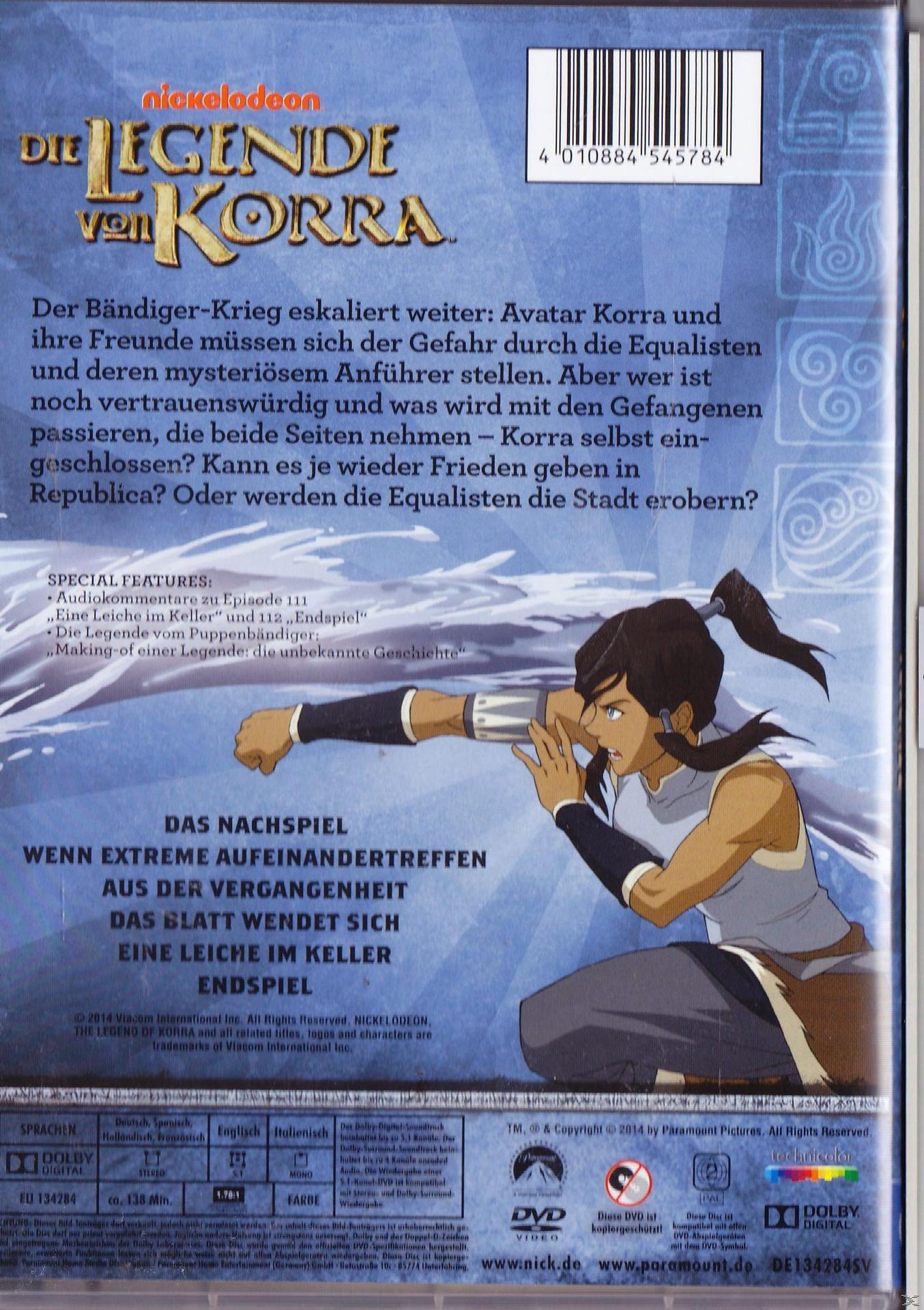 Die Legende von Korra - Buch 1: Luft - Vol. 2 DVD