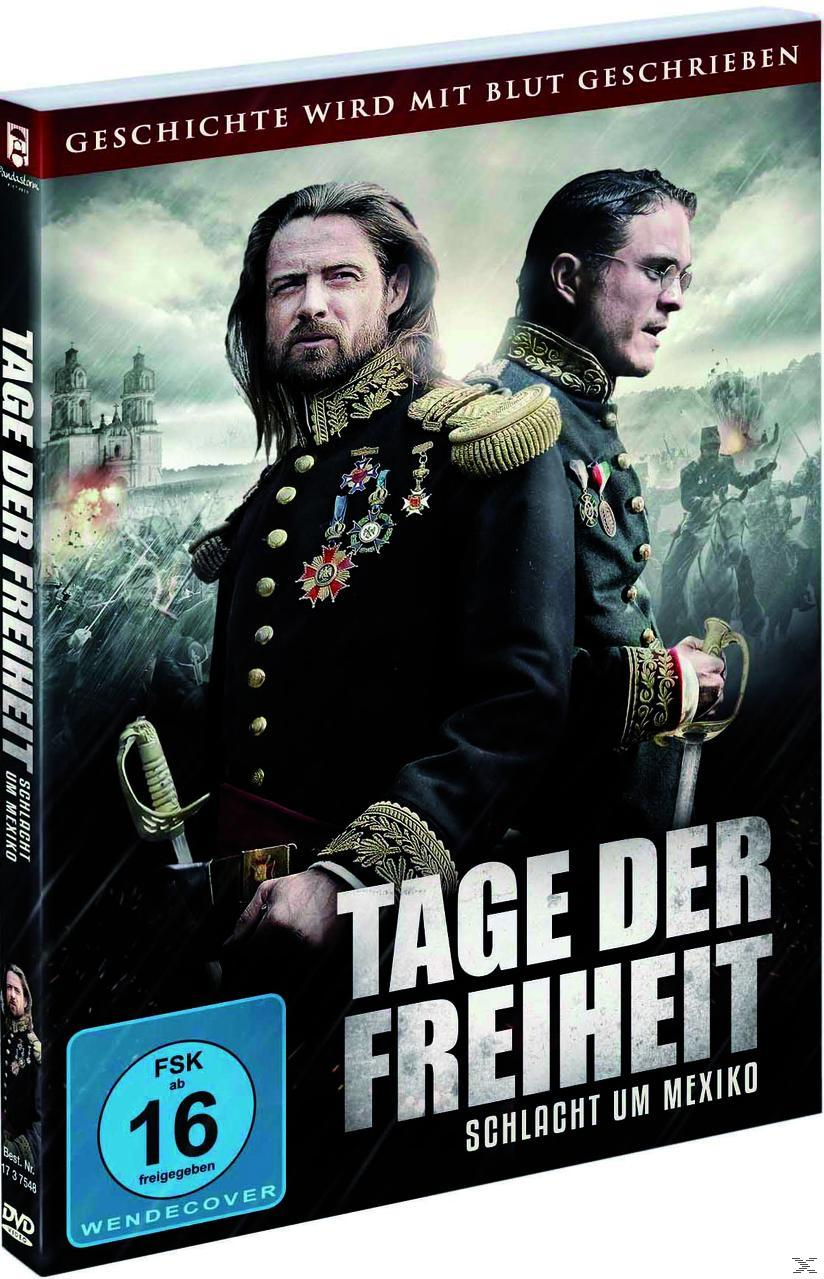 DVD-Cover: zwei Männer in Militäruniformen, einer mit Schwert. Titel: Tage der Freiheit.