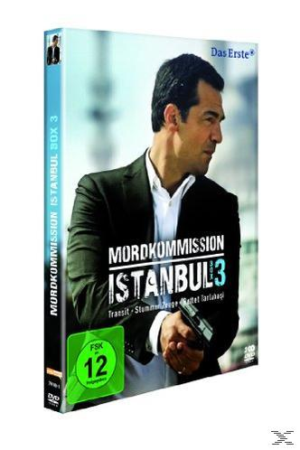 DVD-Hülle: Mann in Anzug mit Pistole, deutscher Text, Titel "Istanbul 3".