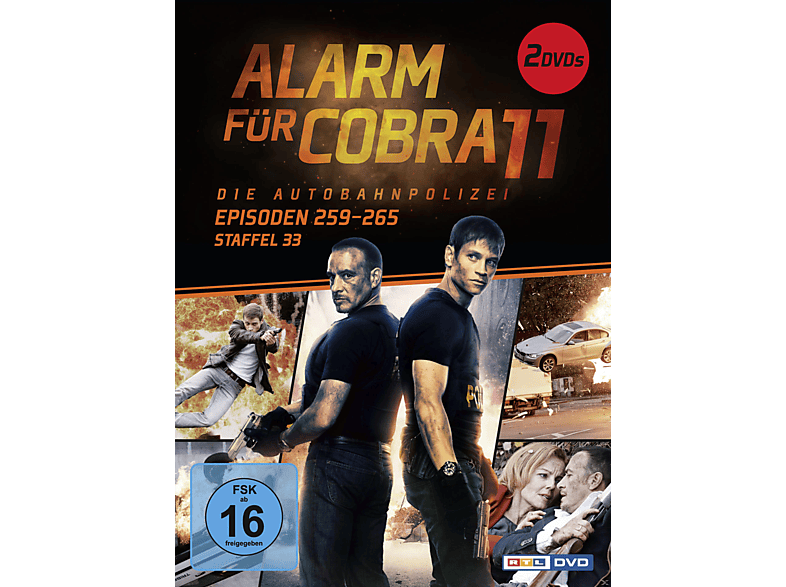 Alarm für Cobra 11 - Staffel 33 (Folge 259 - 265) DVD | Action-Serien & Abenteuer-Serien