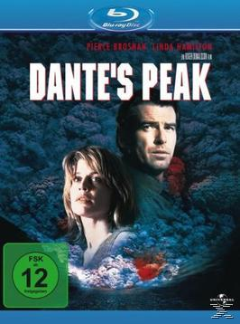 DVD-Hülle: Dante's Peak, zwei Personen vor Wolken, Filmtitel und Logo.
