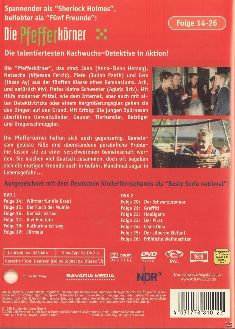 DVD-Cover der TV-Show Die Pfefferkörner.
