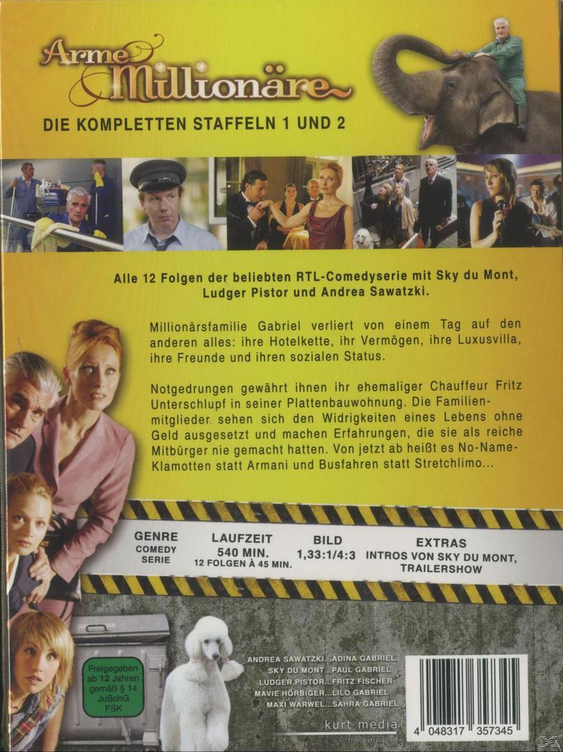 DVD-Hülle mit einer Gruppe von Schauspielern, einem Hund und Text über die Fernsehserie.