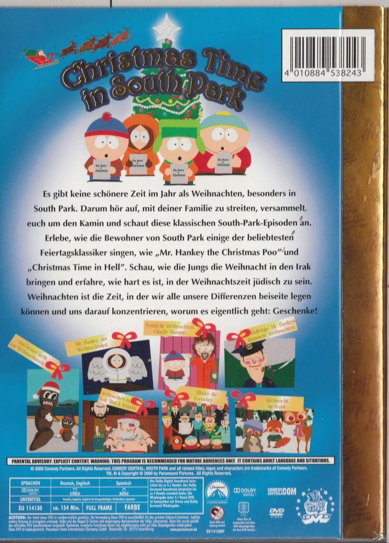 XMAS TIME IN SOUTH PARK DVD