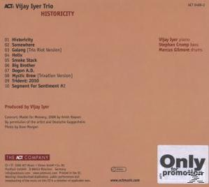 Vijay Iyer - Historicity  - (CD)