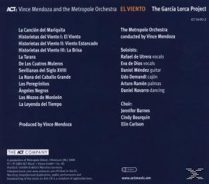 Vince Mendoza - El Viento-The Garcia Lorca Project  - (CD)