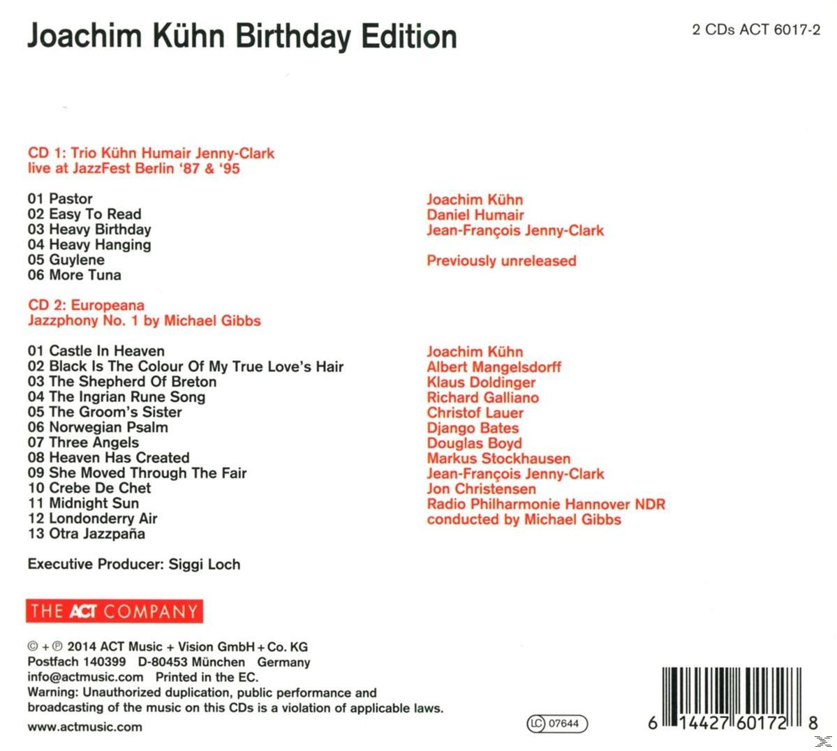 Albumcover. Text und eine Liste der Titel. Weißer Hintergrund.