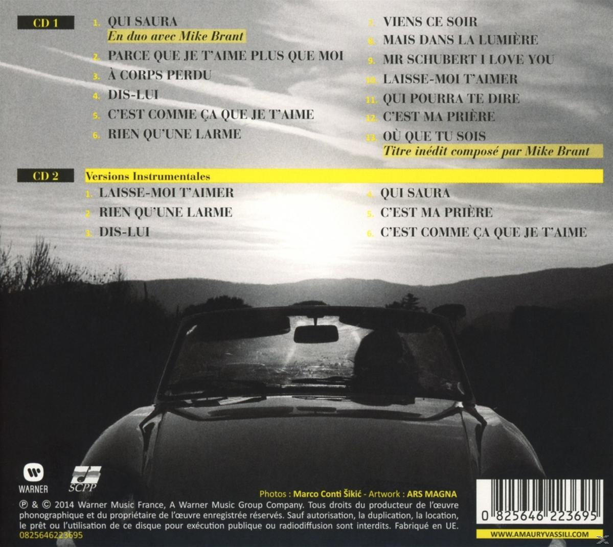 Amaury Vassili - Amaury Vassili Chante Mike Brant  - (CD)