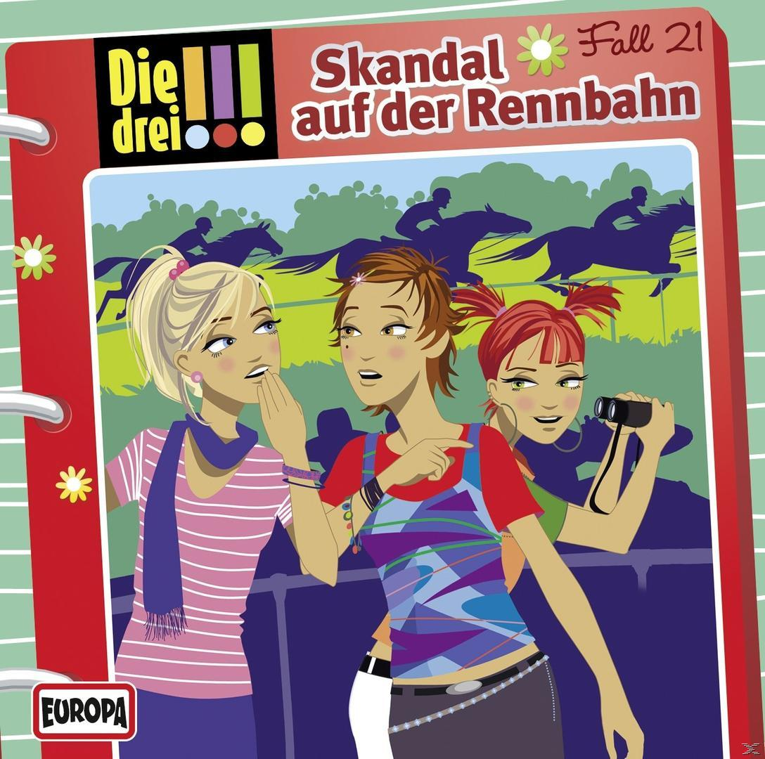 Die drei !!! 21: Skandal Rennbahn (CD) der - auf