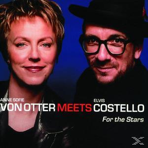 CD borító: Anne Sofie és Elvis Costello, 'Von Otter Meets Costello' felirat.