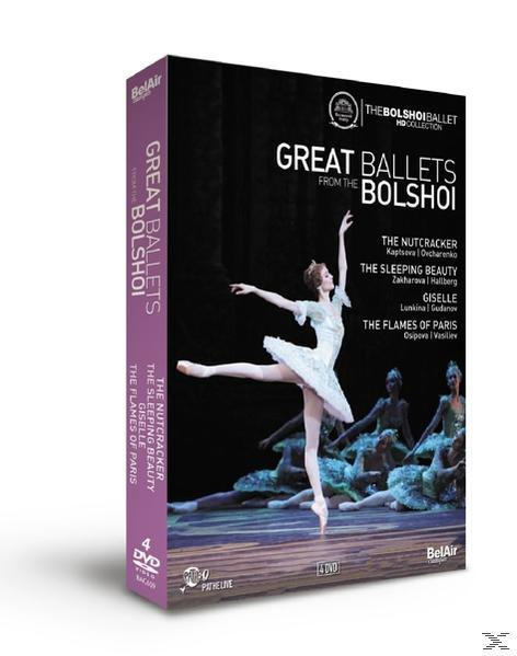 VARIOUS, The (DVD) Bolshoi Great - Bolshoi The - From Orchestra Theatre Ballets