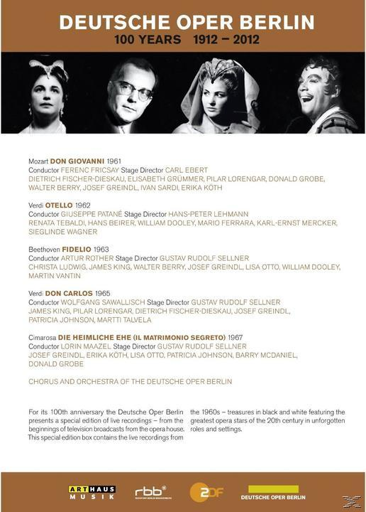 Diverse - 100 Jahre Deutsche Oper Berlin  - (DVD)