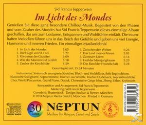 CD-Rückseite mit Text über Musik, gelbem Hintergrund und CD-Logo.