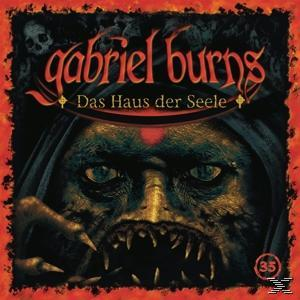 Albumcover mit einem Monstergesicht und dem Text 'Gabriel Burns'.