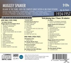Muggsy Spanier - Relaxin' at the Touro  - (CD)