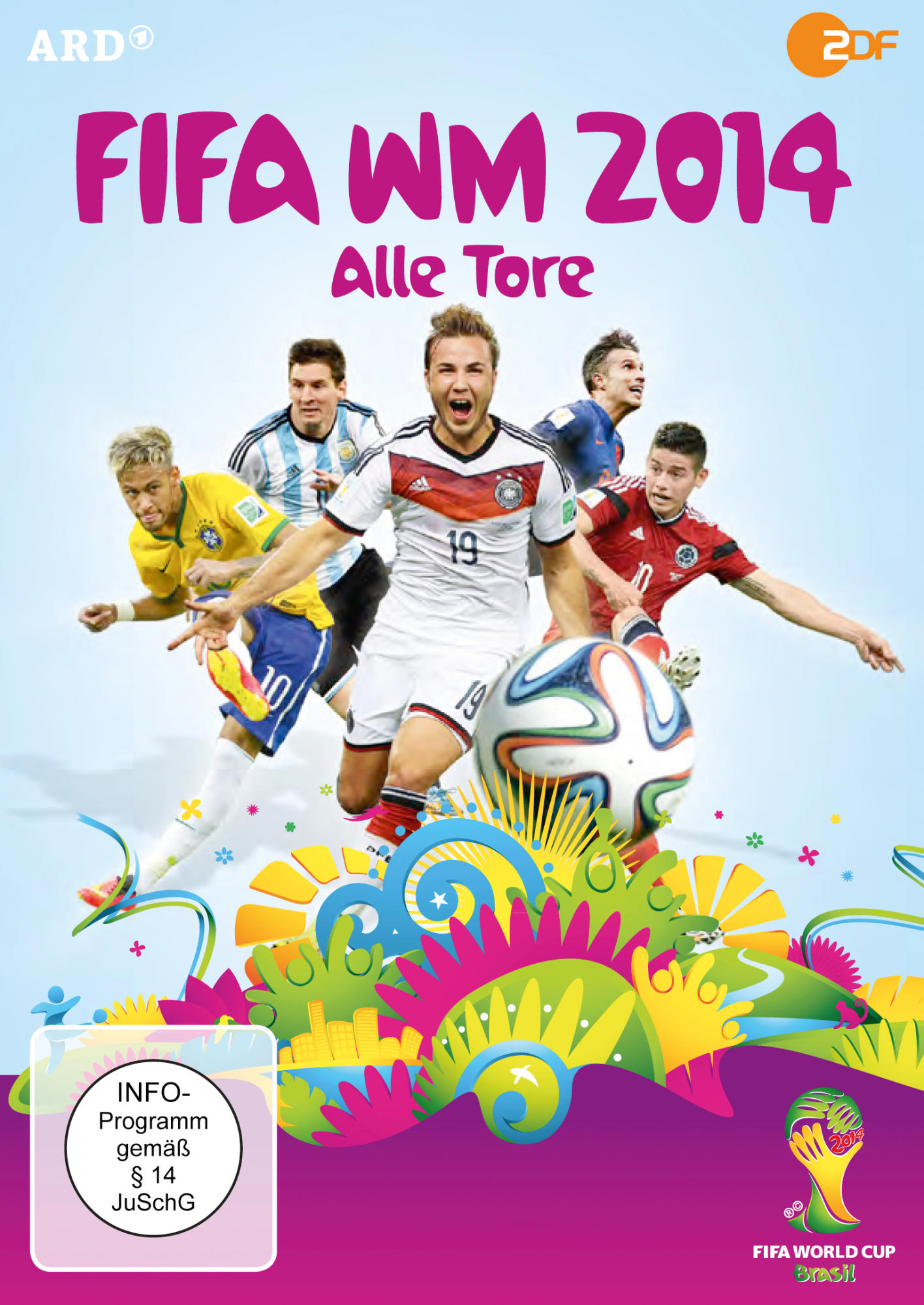 FIFA WM 2014 - DVD Alle Tore