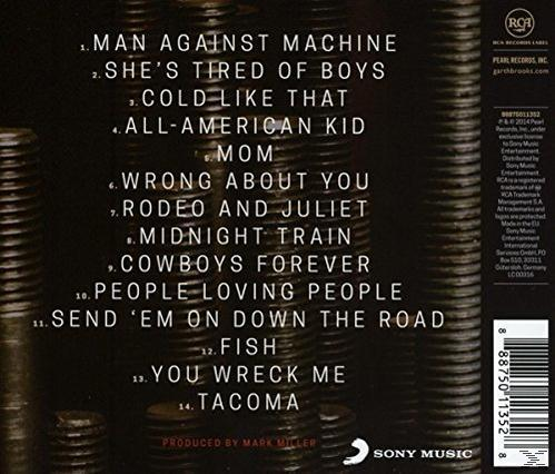 Against - Brooks - Machine (CD) Garth Man
