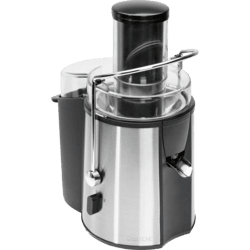 CLATRONIC AE 3532 Entsafter 1000 Watt, Schwarz/Inox