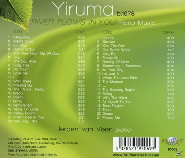 Albumcover mit Trackliste und Albumtitel in Grün-Weiß-Schema.
