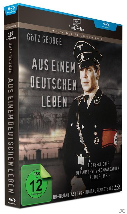 DVD-Cover, ein Mann in Uniform, Titel 'Aus einem deutschen Leben'.