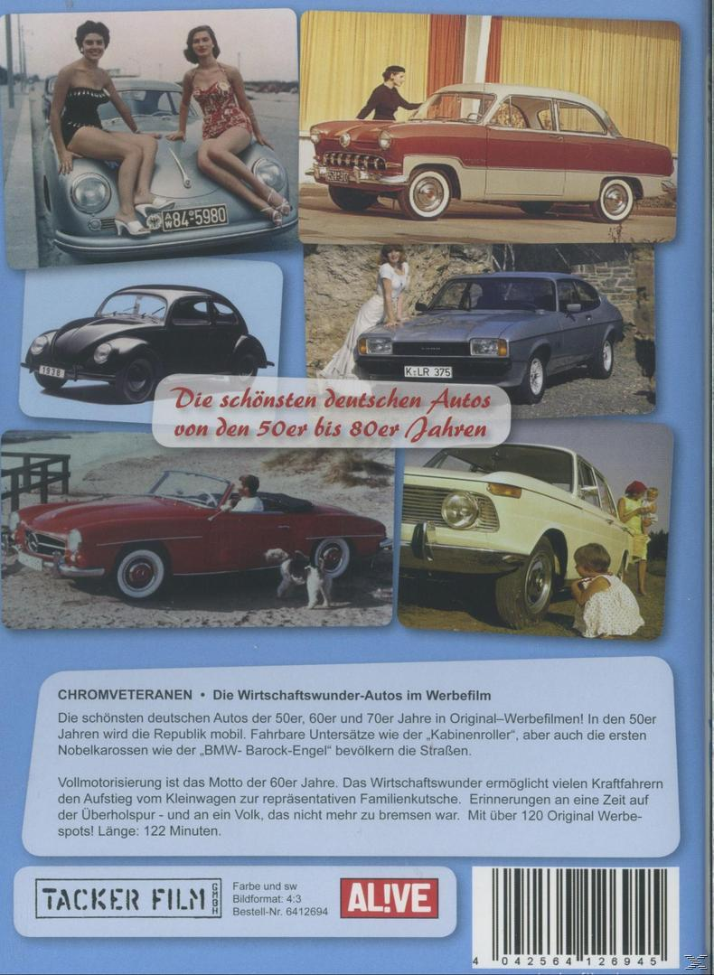 Chromveteranen - Deutsche Autos im Werbefilm DVD