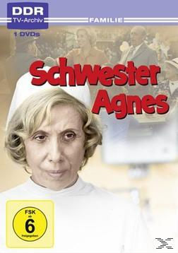 DVD-Cover von 'Schwester Agnes'. Eine Frau in Krankenschwesteruniform ist das Hauptmotiv.