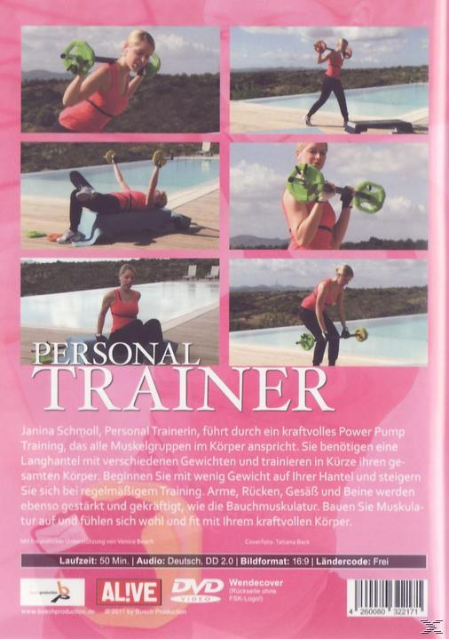 - Trainer - Power Workout Personal Pump DVD Langhantel