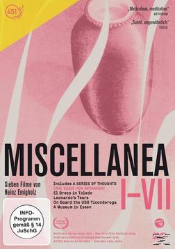 Miscellanea (I-VII) DVD