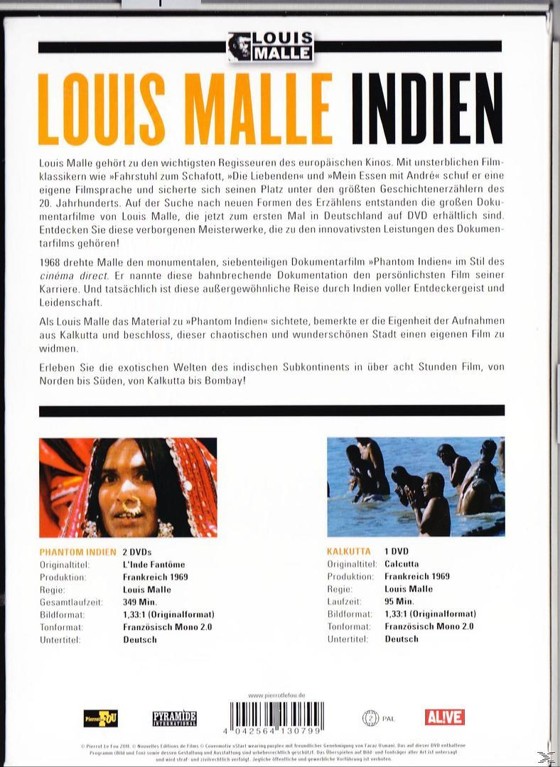 LOUIS MALLE INDIEN - BOX DVD